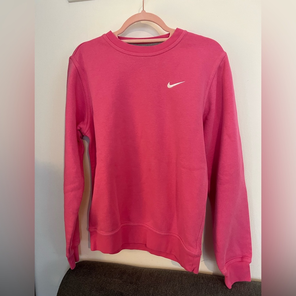 Nike Crewneck- Pink, size small